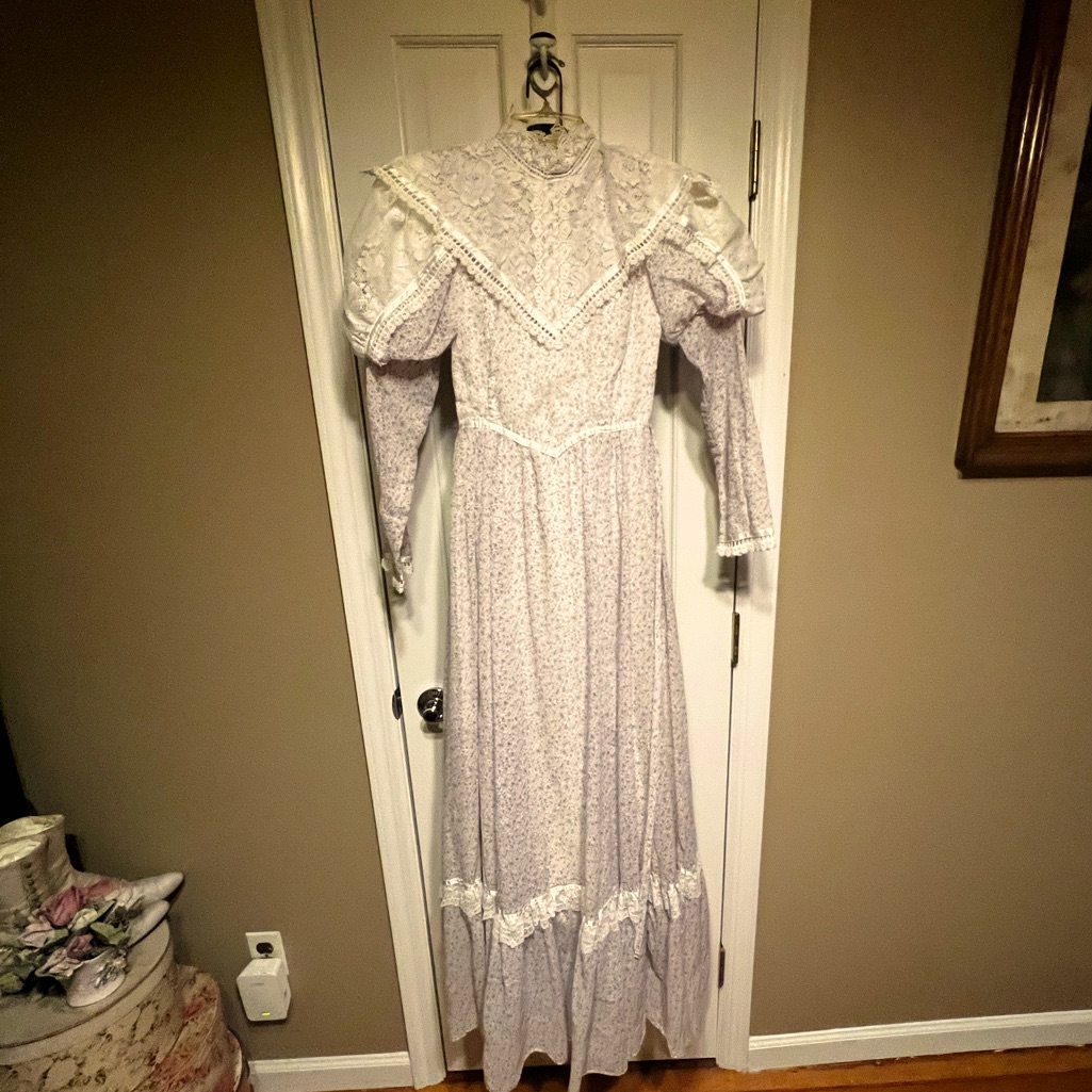 **Sold** 1970-80 Gunne Sax By Jessica Dress